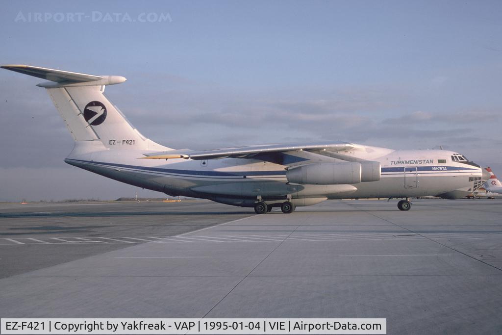 EZ-F421, 1992 Ilyushin Il-76TD C/N 1023498978, Turkmenistan Iljsuchin 76
