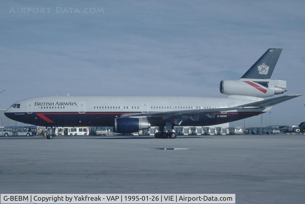 G-BEBM, 1975 McDonnell Douglas DC-10-30 C/N 46921, British Airways DC10