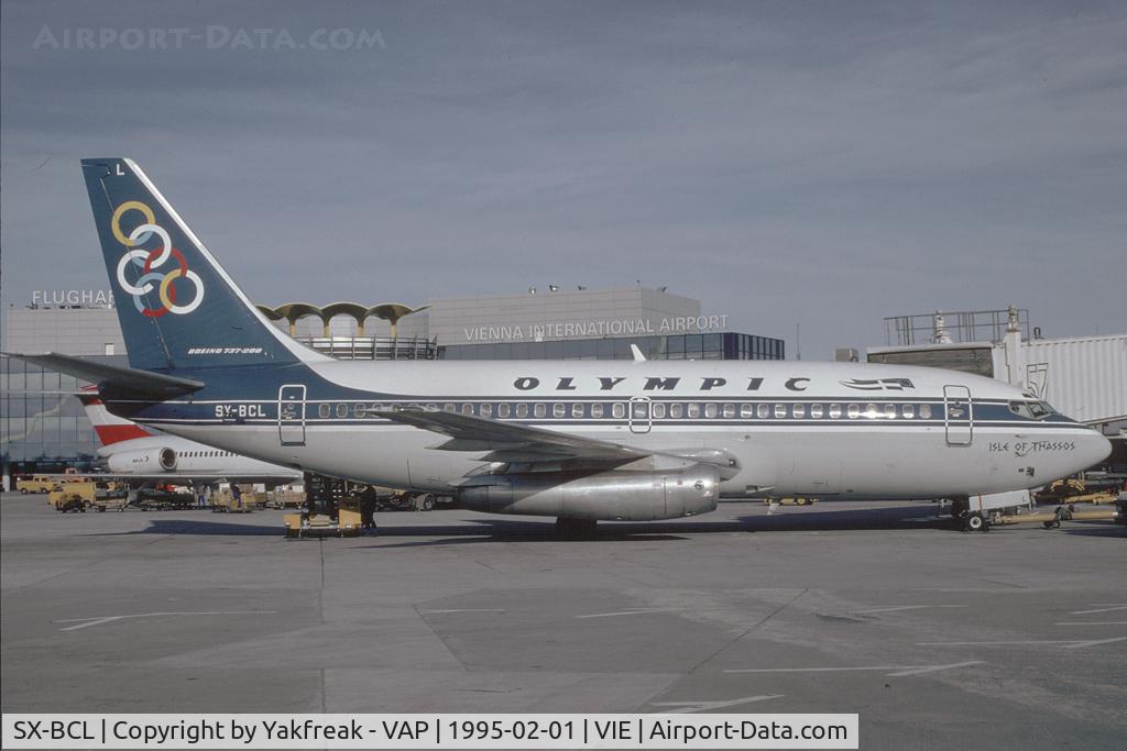 SX-BCL, 1981 Boeing 737-284 C/N 22401, Olympic Boeing 737-200