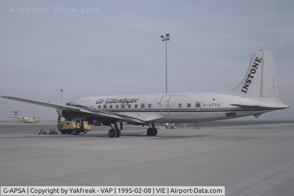 G-APSA, 1958 Douglas DC-6A C/N 45497, Air Atlantique DC6