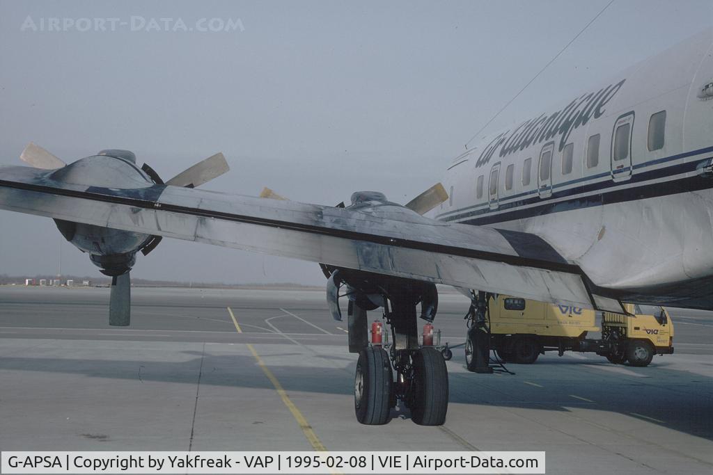G-APSA, 1958 Douglas DC-6A C/N 45497, Air Atlantique DC6