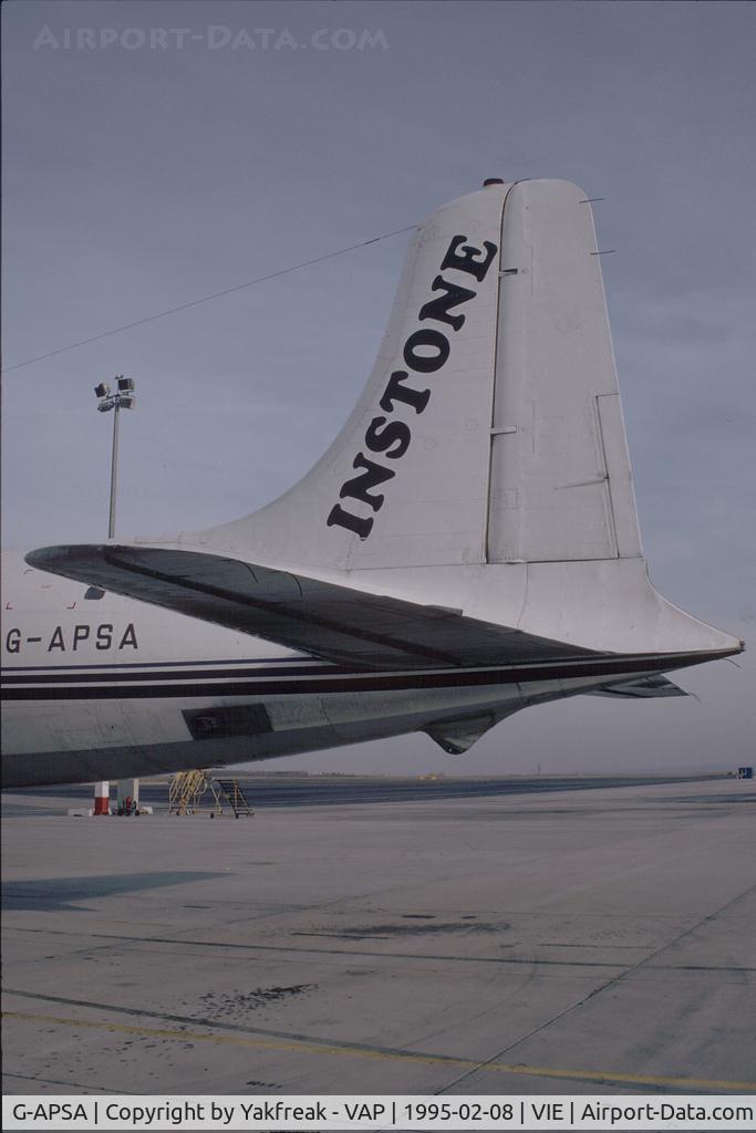 G-APSA, 1958 Douglas DC-6A C/N 45497, Air Atlantique DC6