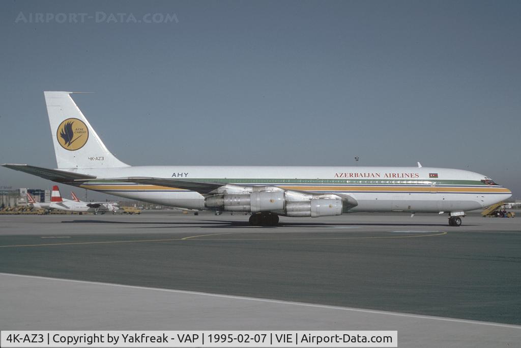 4K-AZ3, Boeing 707-341C C/N 19321, Azerbaijan Airlines Boeing 707
