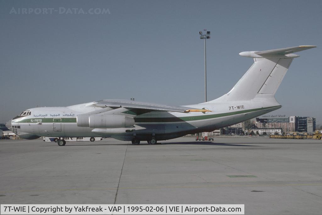 7T-WIE, 1993 Ilyushin Il-76TD C/N 1023414463, Algerian Air Force Iljuschun 76