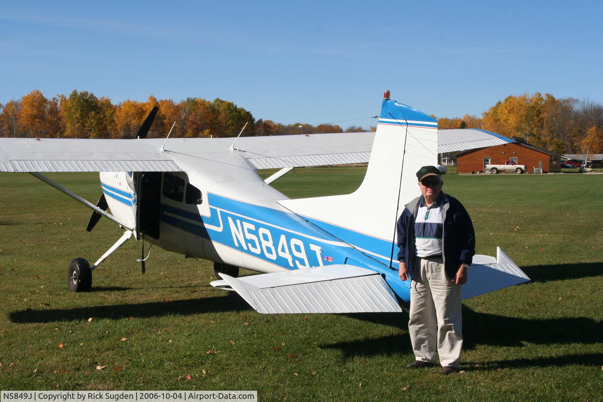 N5849J, 1970 Cessna A185E Skywagon 185 C/N 18501818, 49J and Indian maiden at Big Narrows Ont.
