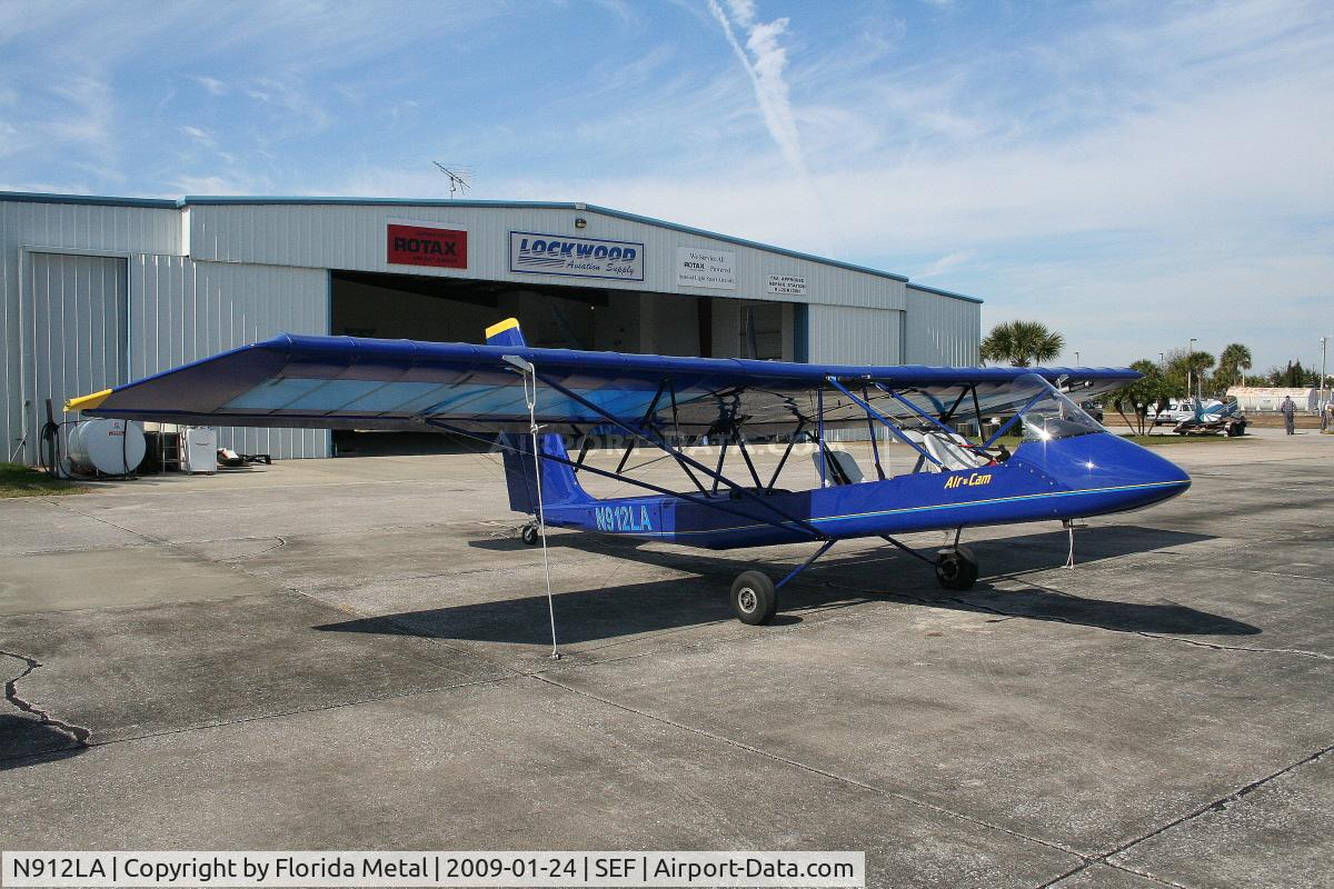 N912LA, Lockwood Aircam C/N AC138, AirCam