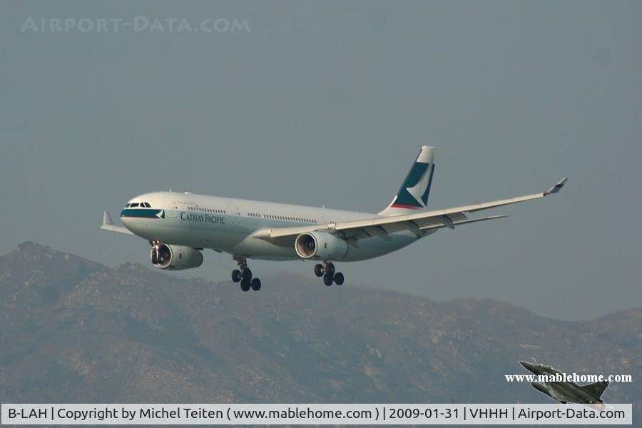 B-LAH, 2008 Airbus A330-343X C/N 915, Cathay Pacific