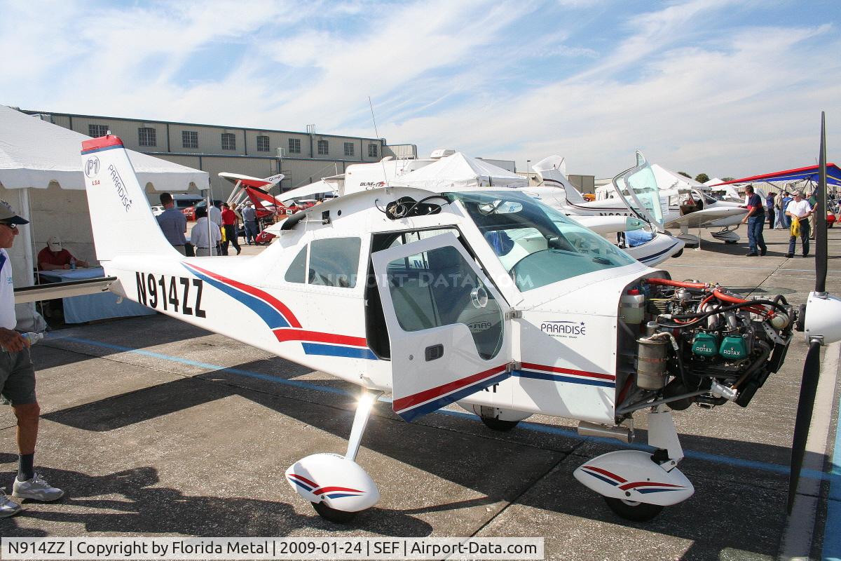 N914ZZ, 2008 Paradise Usa Llc Paradise P-I LSA C/N 0067, Paradise P-I