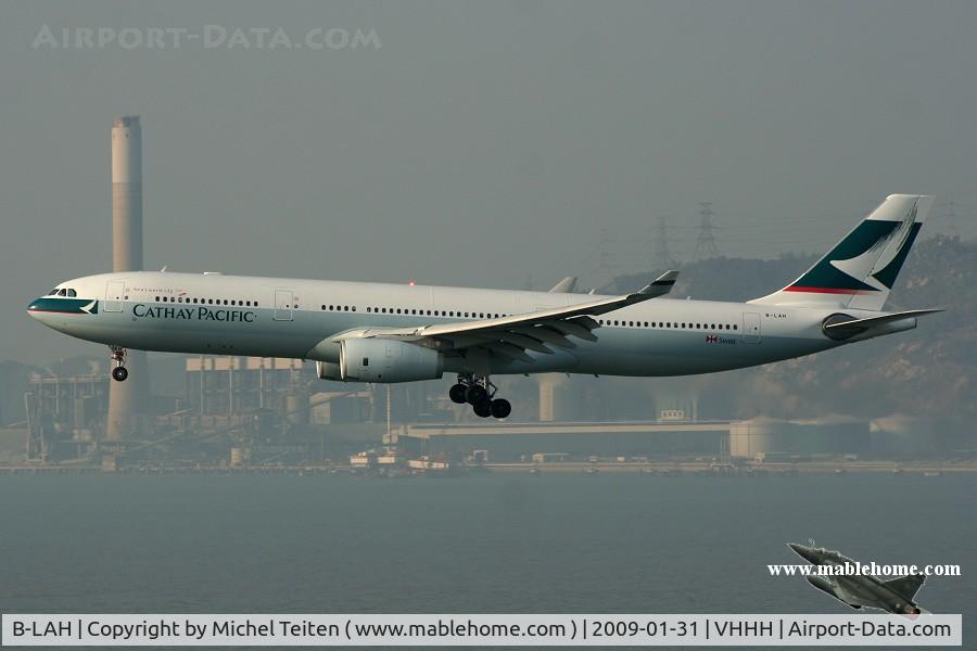 B-LAH, 2008 Airbus A330-343X C/N 915, Cathay Pacific