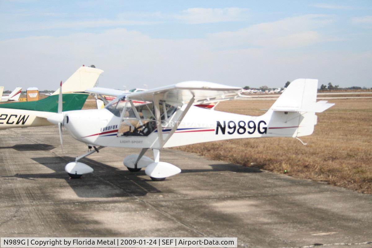 N989G, 2007 Aeropro Eurofox LSA C/N 224 07, Eurofox