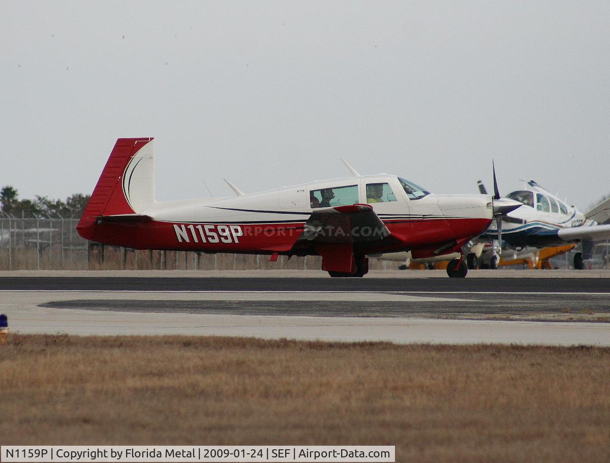 N1159P, 1982 Mooney M20J 201 C/N 24-1296, Mooney M20J