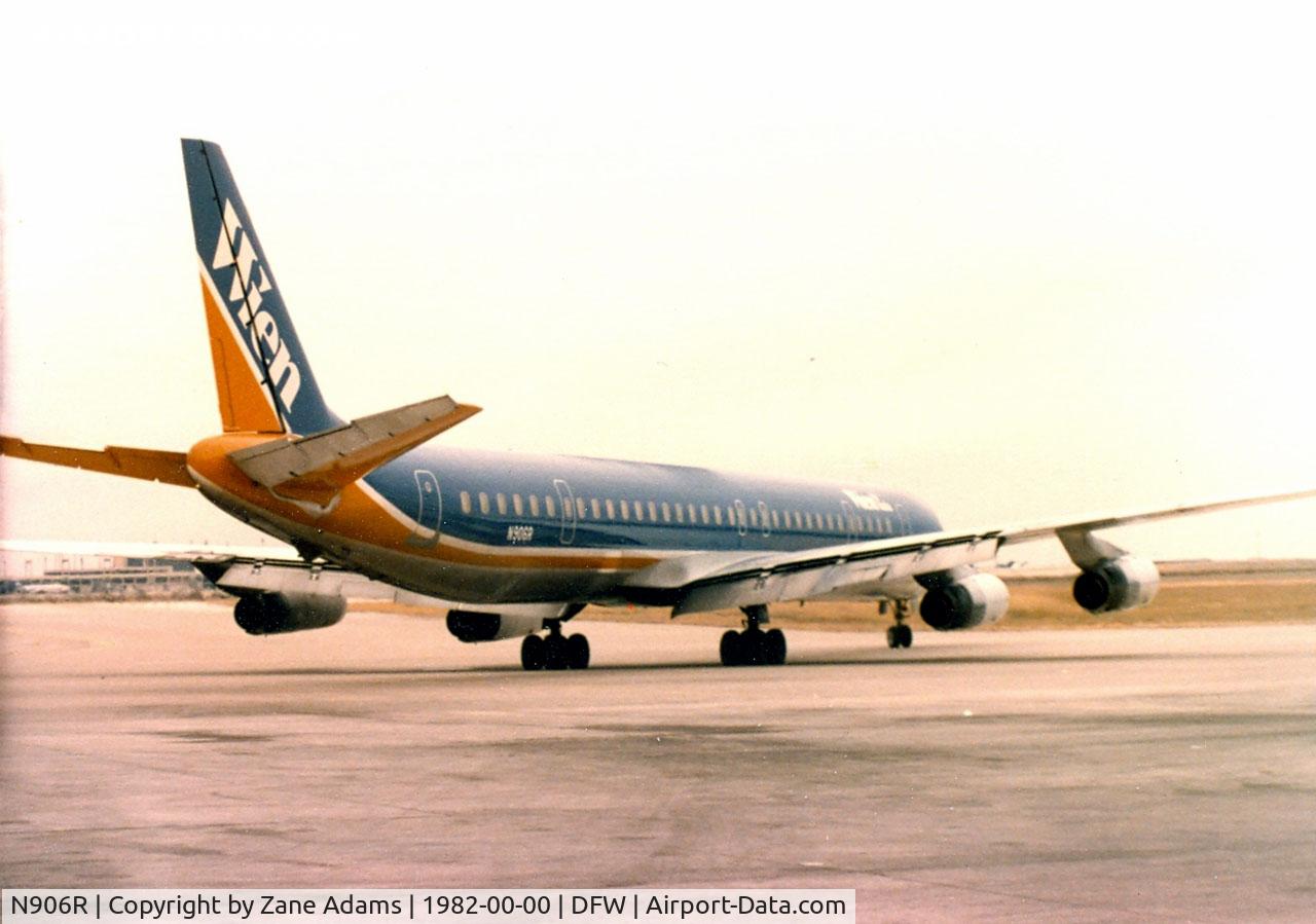 N906R, 1969 Douglas DC-8-63F C/N 46087, WIEN Air DC-8 ast DFW