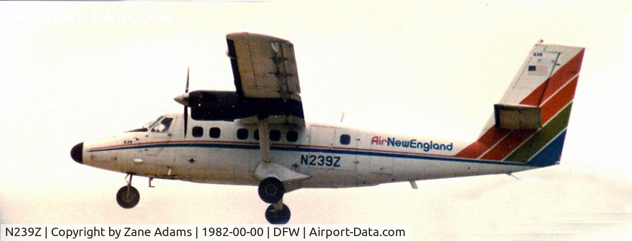 N239Z, 1969 De Havilland Canada DHC-6-300 Twin Otter C/N 239, Air New England Twin Otter at DFW