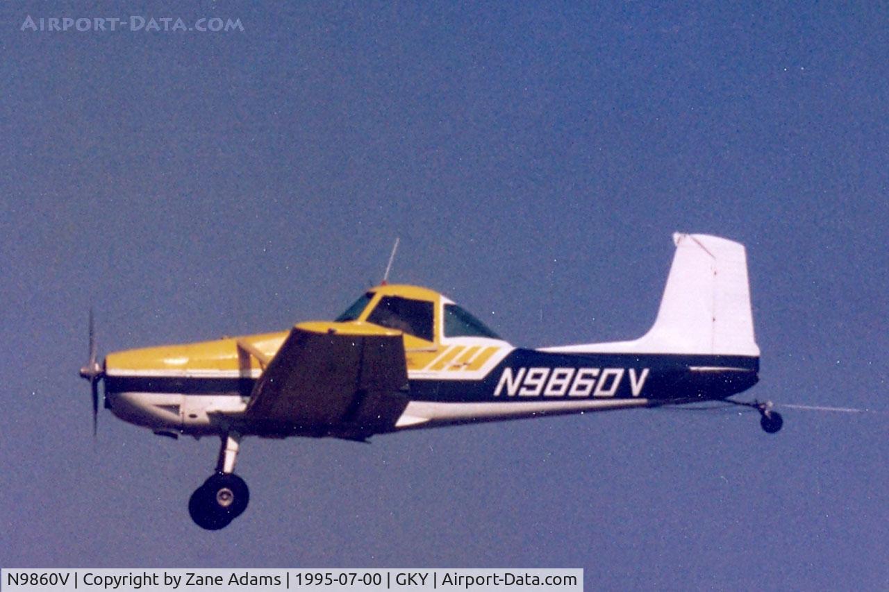 N9860V, Cessna A188 C/N 188-0110, Banner Towing
