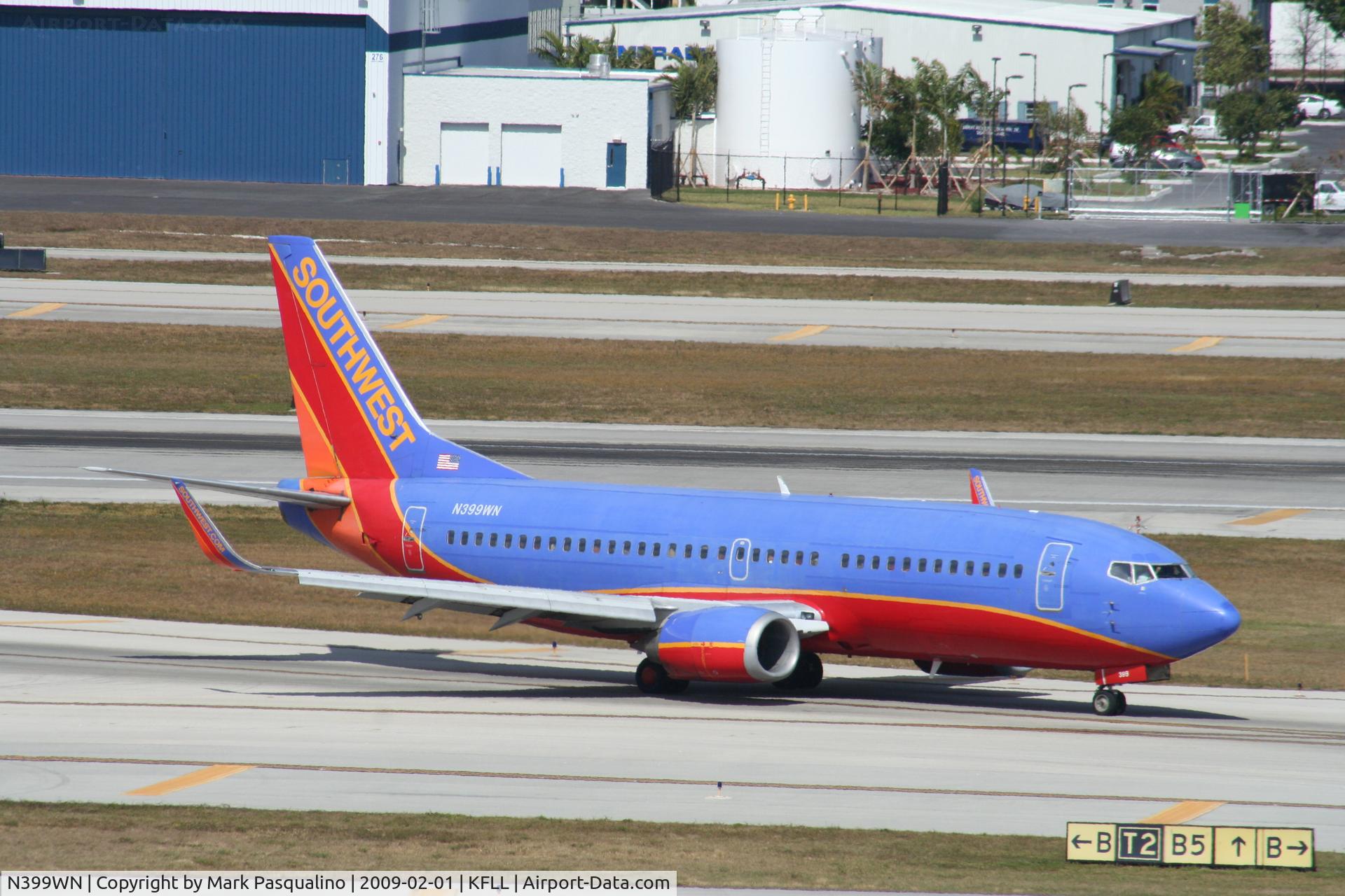 N399WN, 1995 Boeing 737-3H4 C/N 27693, Boeing 737-300