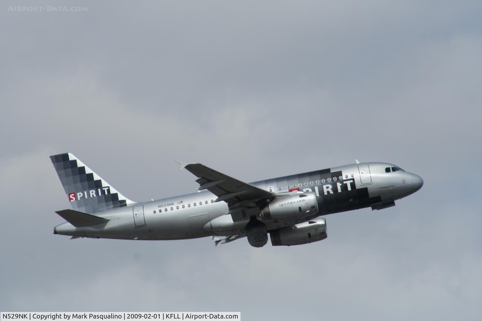 N529NK, 2007 Airbus A319-132 C/N 3007, Airbus A319