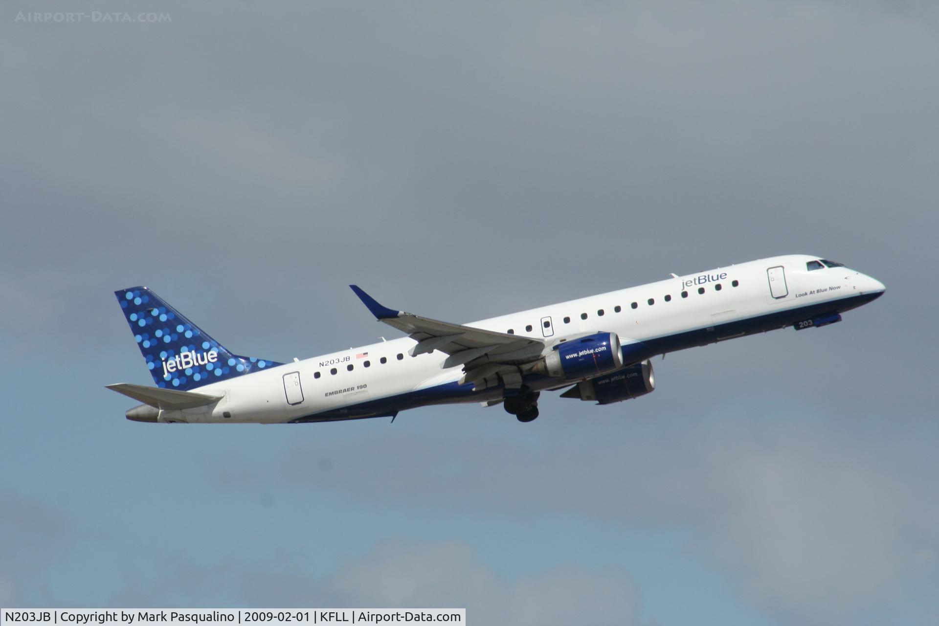 N203JB, 2006 Embraer 190AR (ERJ-190-100IGW) C/N 19000023, ERJ 190-100 IGW