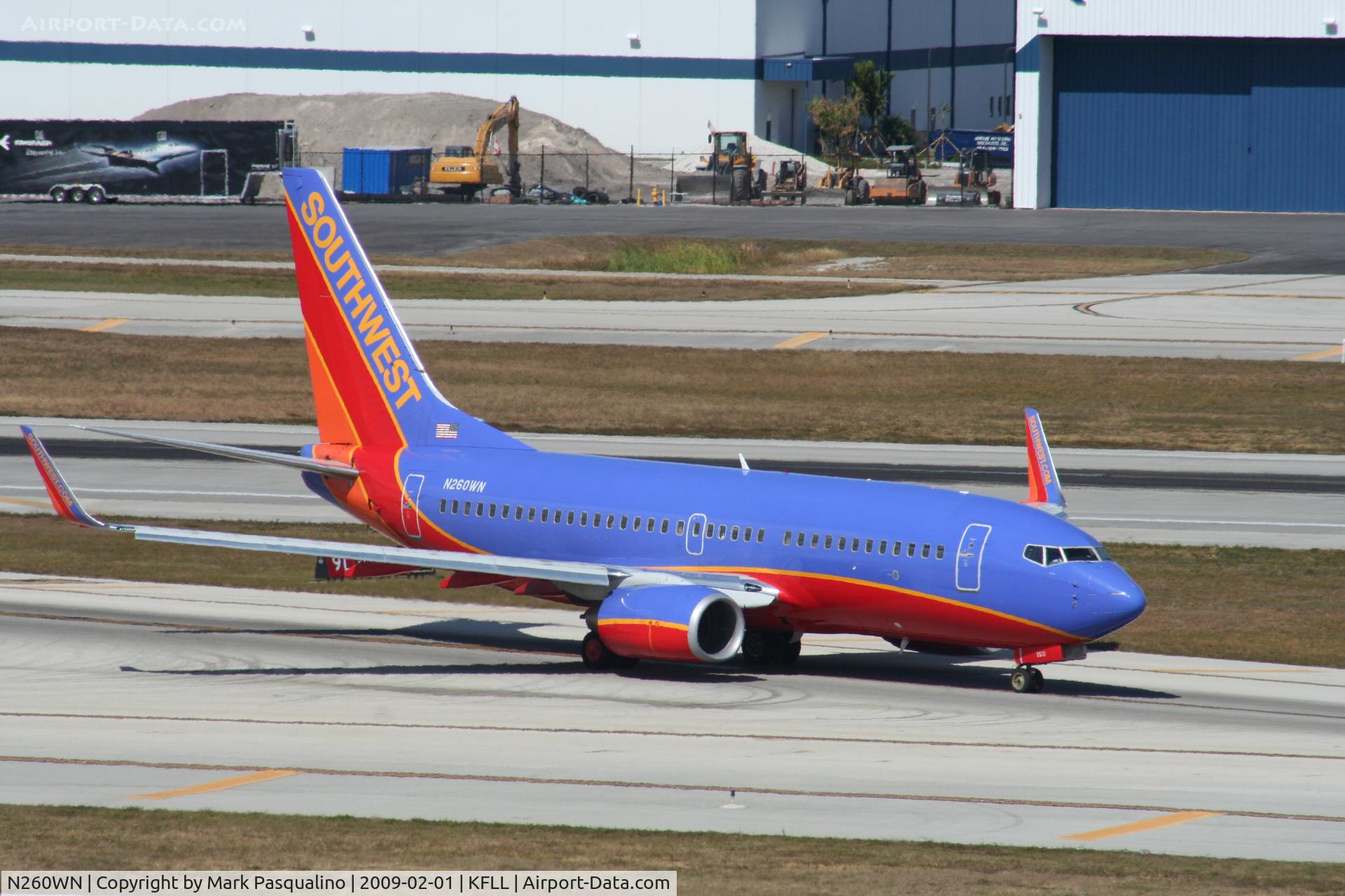 N260WN, 2006 Boeing 737-7H4 C/N 32518, Boeing 737-700