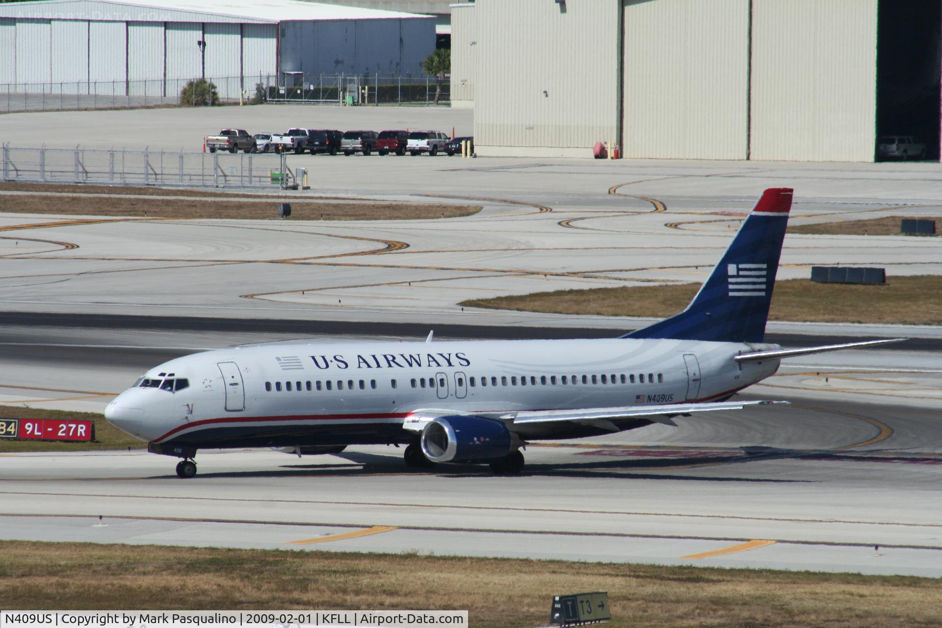N409US, 1988 Boeing 737-401 C/N 23879, Boeing 737-400