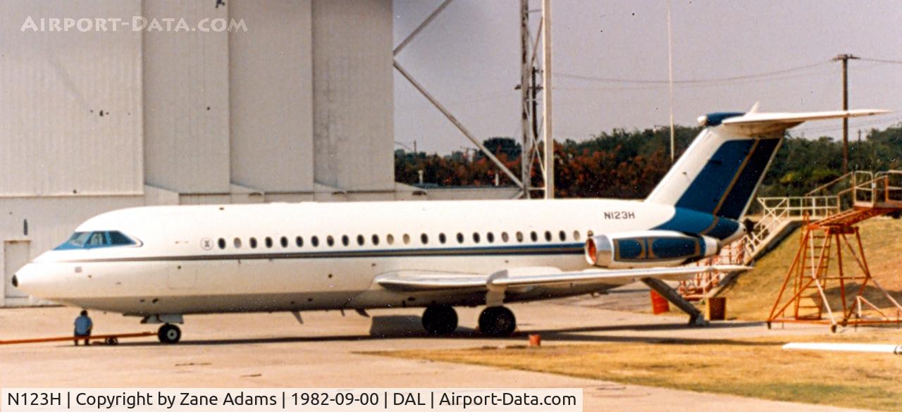 N123H, 1969 BAC 111-414EG One-Eleven C/N BAC.163, Hilton Hotels BAC 1-11