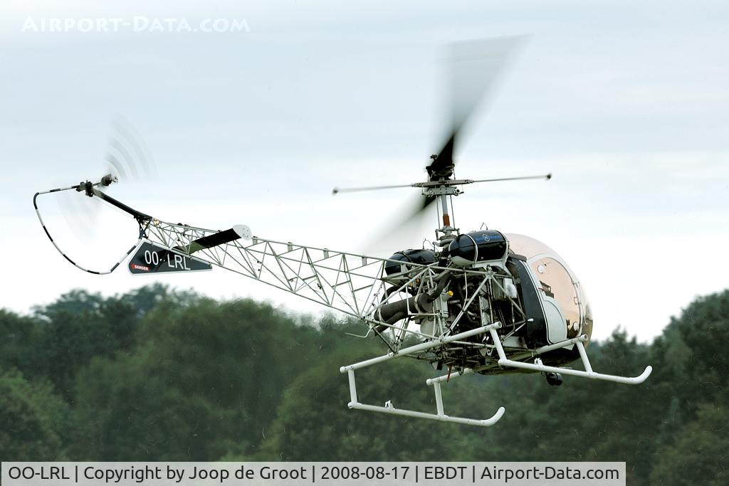 OO-LRL, Bell 47G-2 C/N 1638, visitor to the old timer fly in 2008.