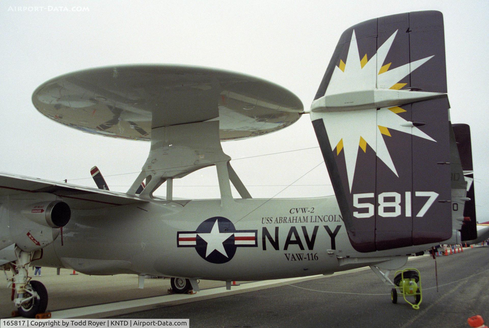 165817, 2000 Northrop Grumman E-2C Hawkeye C/N A188, Point Mugu Airshow 2005