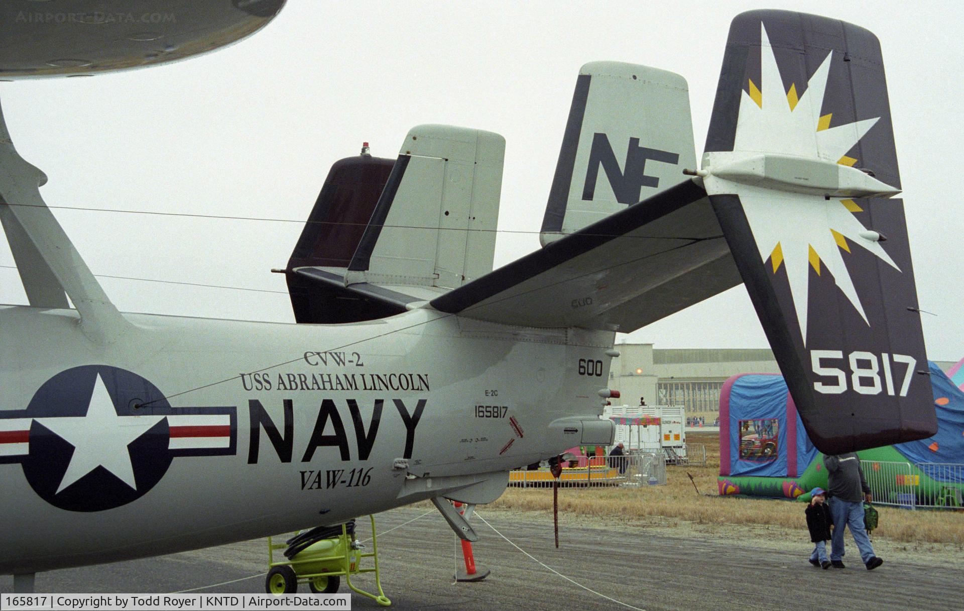 165817, 2000 Northrop Grumman E-2C Hawkeye C/N A188, Point Mugu Airshow 2005