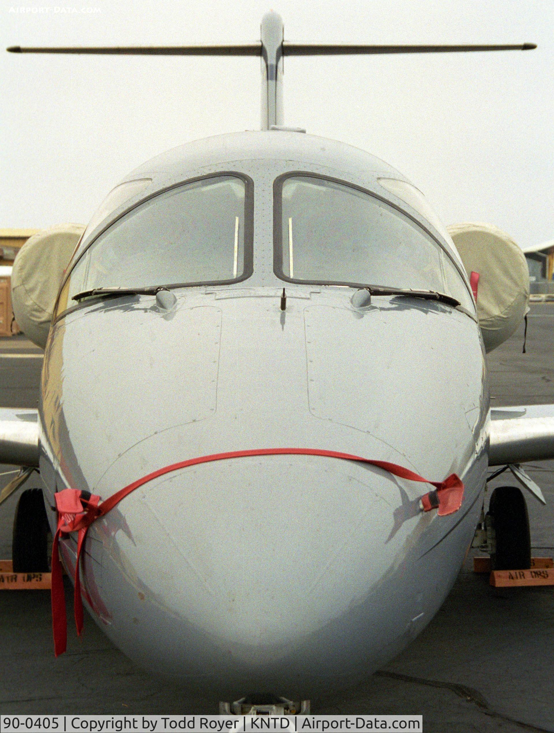 90-0405, 1990 Beechcraft T-1A Jayhawk C/N TT-4, Point Mugu Airshow 2005