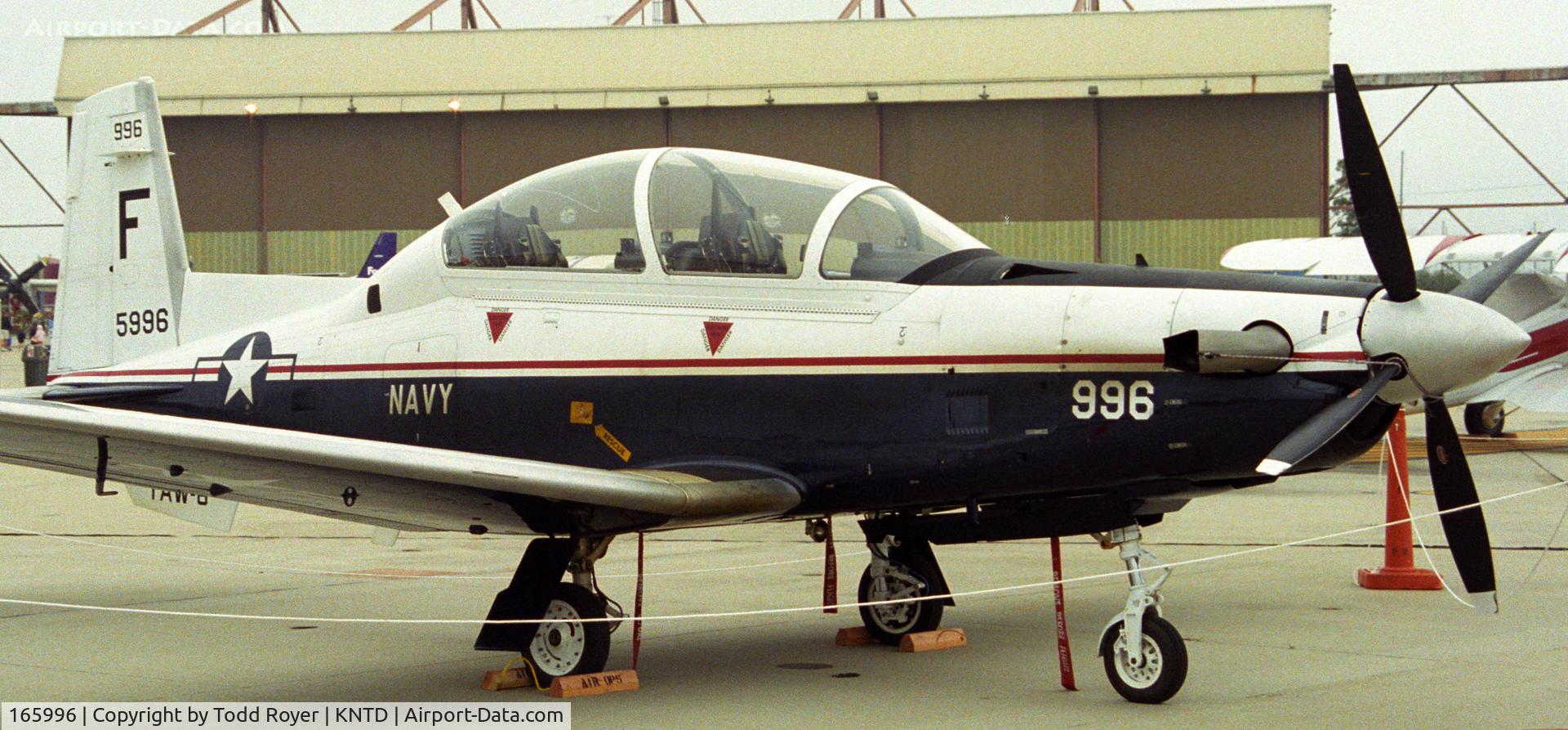 165996, Raytheon T-6A Texan II C/N PT-190, Point Mugu Airshow 2005
