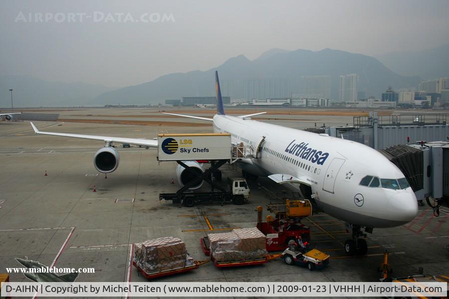 D-AIHN, 2006 Airbus A340-642 C/N 763, Lufthansa