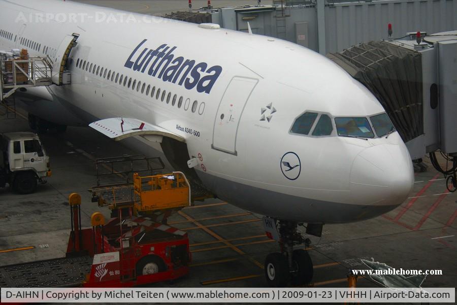 D-AIHN, 2006 Airbus A340-642 C/N 763, Lufthansa