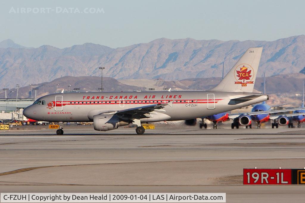 C-FZUH, 1997 Airbus A319-114 C/N 711, Air Canada 