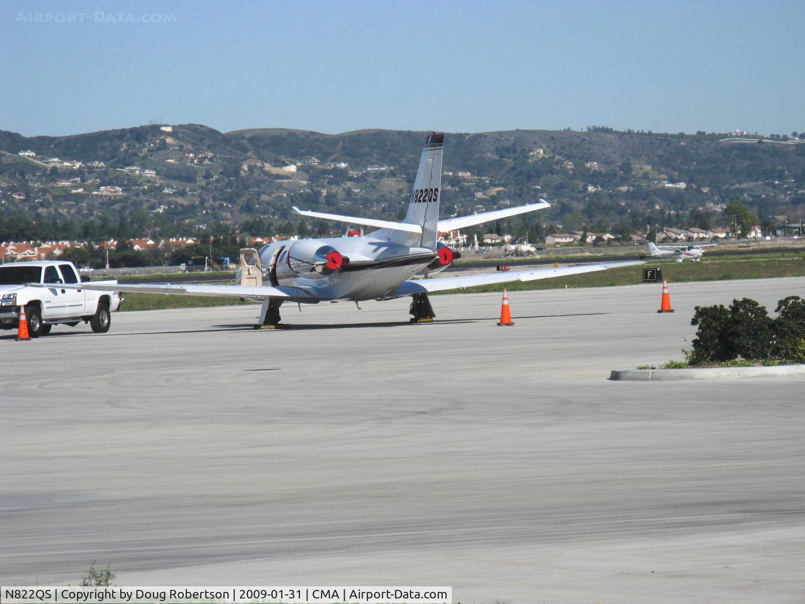 N822QS, 2008 Cessna 560 C/N 560-0789, 2008 Cessna 560 CITATION ENCORE+, two P&W(C) PW535B Turbofans two dual-channel FADEC rated 3,400 lb st 2.55/1 bypass ratio, thrust reversers, trailing link gear