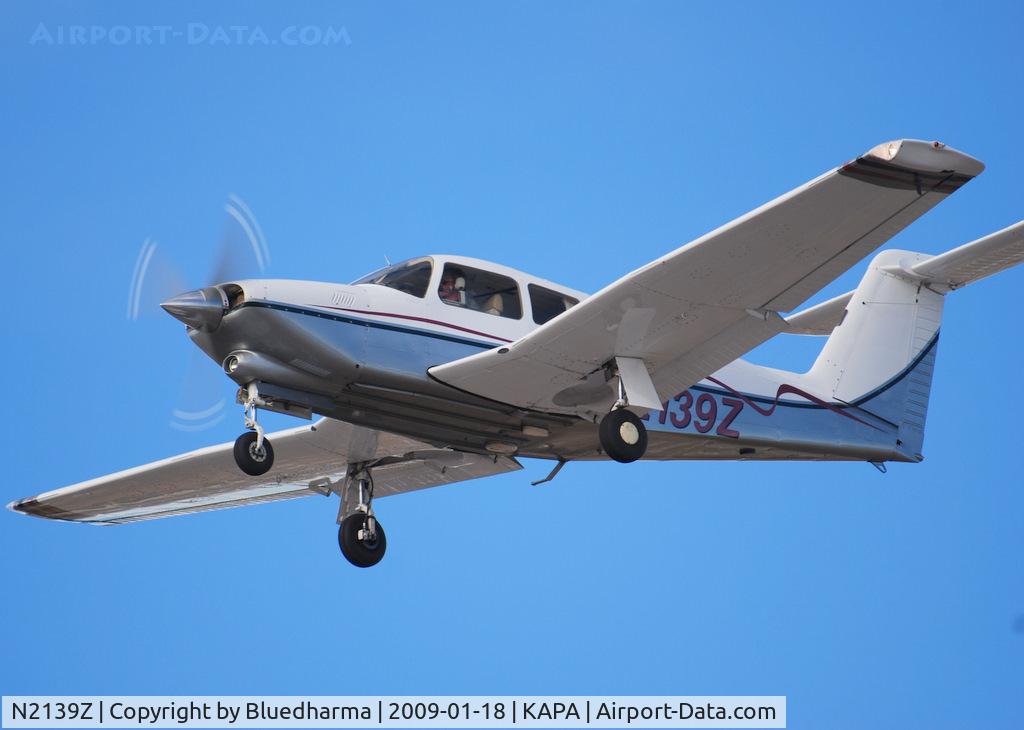 N2139Z, 1979 Piper PA-28RT-201T Arrow IV C/N 28R-7931160, On final approach to 17L.