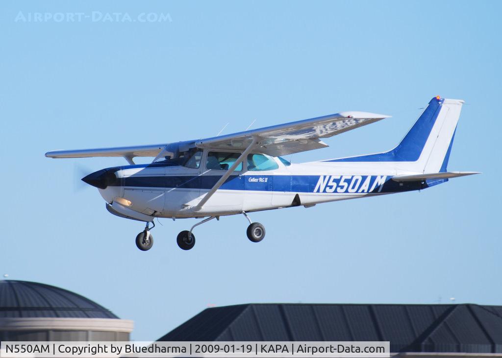 N550AM, 1980 Cessna 172RG Cutlass RG C/N 172RG0702, Touch and go on 35L.