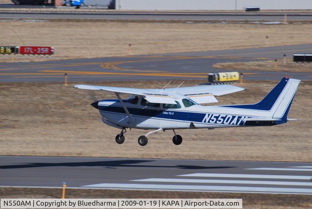 N550AM, 1980 Cessna 172RG Cutlass RG C/N 172RG0702, Touch and go on 35L.