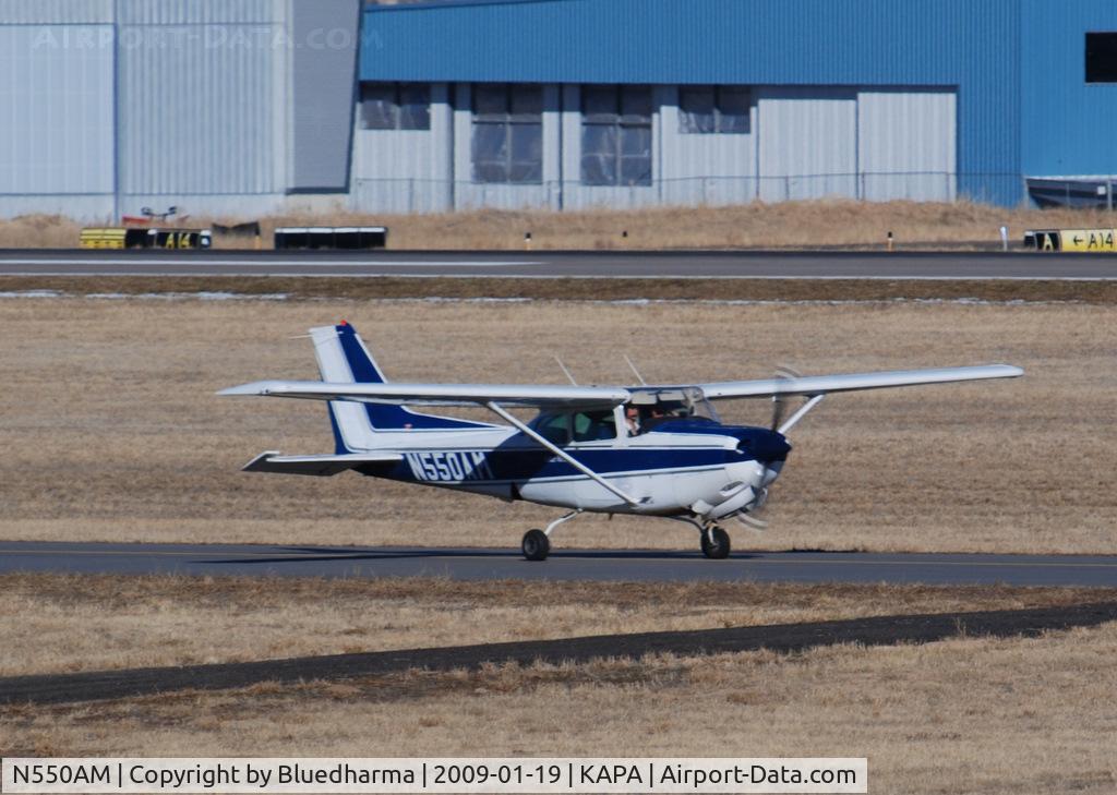 N550AM, 1980 Cessna 172RG Cutlass RG C/N 172RG0702, Touch and go on 35L.