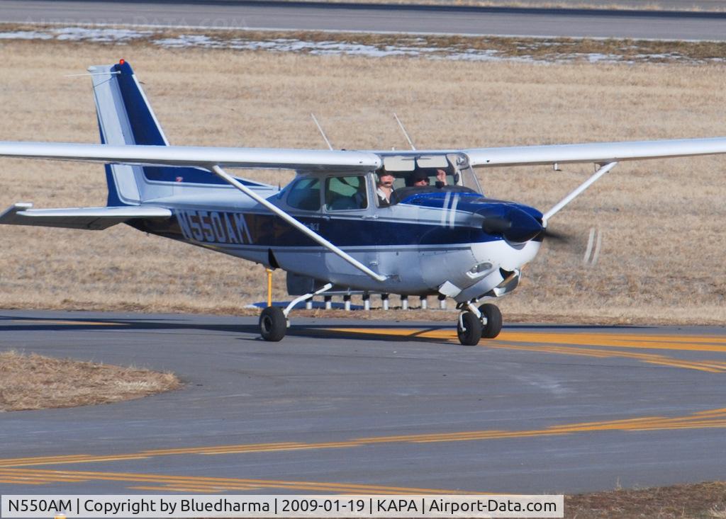 N550AM, 1980 Cessna 172RG Cutlass RG C/N 172RG0702, Touch and go on 35L.