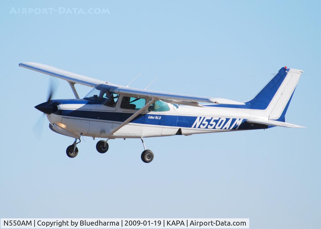 N550AM, 1980 Cessna 172RG Cutlass RG C/N 172RG0702, Touch and go on 35L.