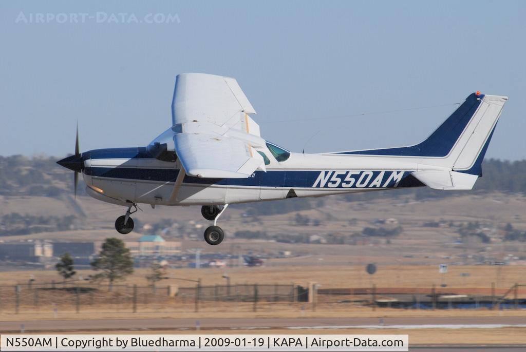 N550AM, 1980 Cessna 172RG Cutlass RG C/N 172RG0702, Touch and go on 35L.