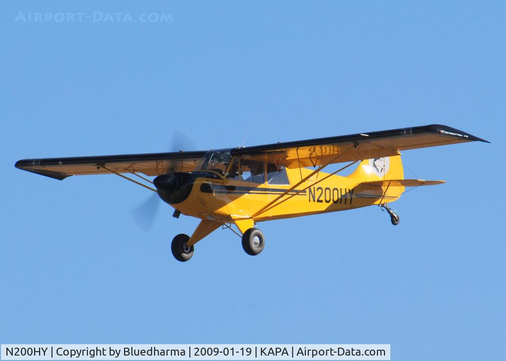 N200HY, 2005 Aviat A-1B Husky C/N 2308, Final Approach to 35L.