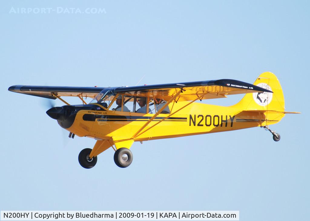 N200HY, 2005 Aviat A-1B Husky C/N 2308, Final Approach to 35L.
