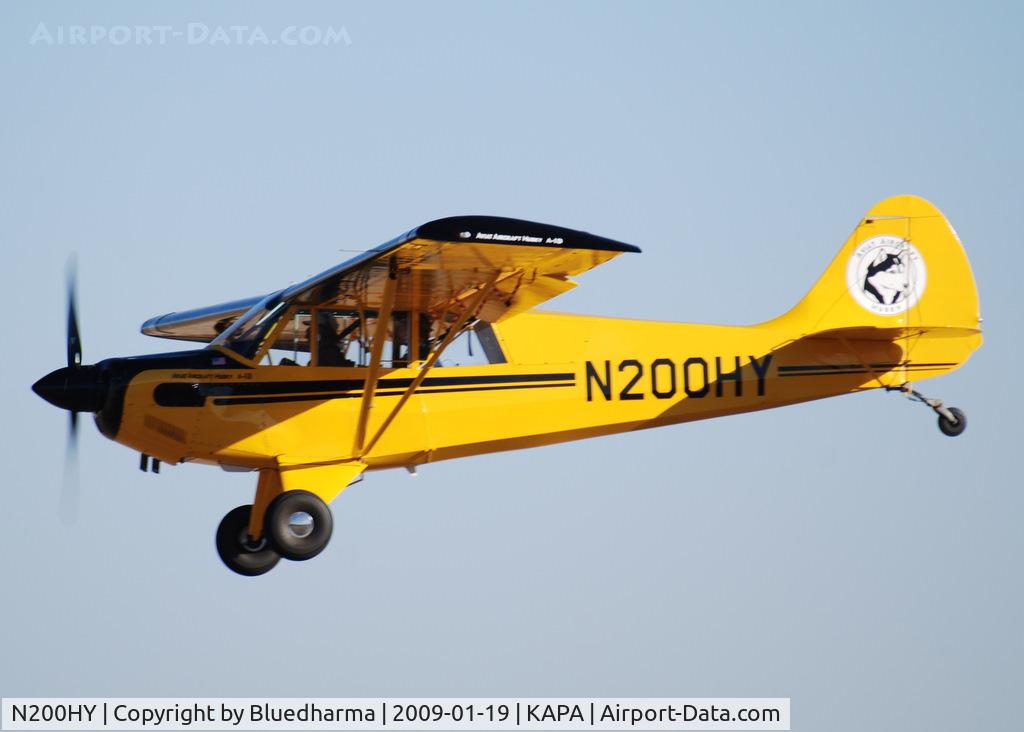 N200HY, 2005 Aviat A-1B Husky C/N 2308, Final Approach to 35L.