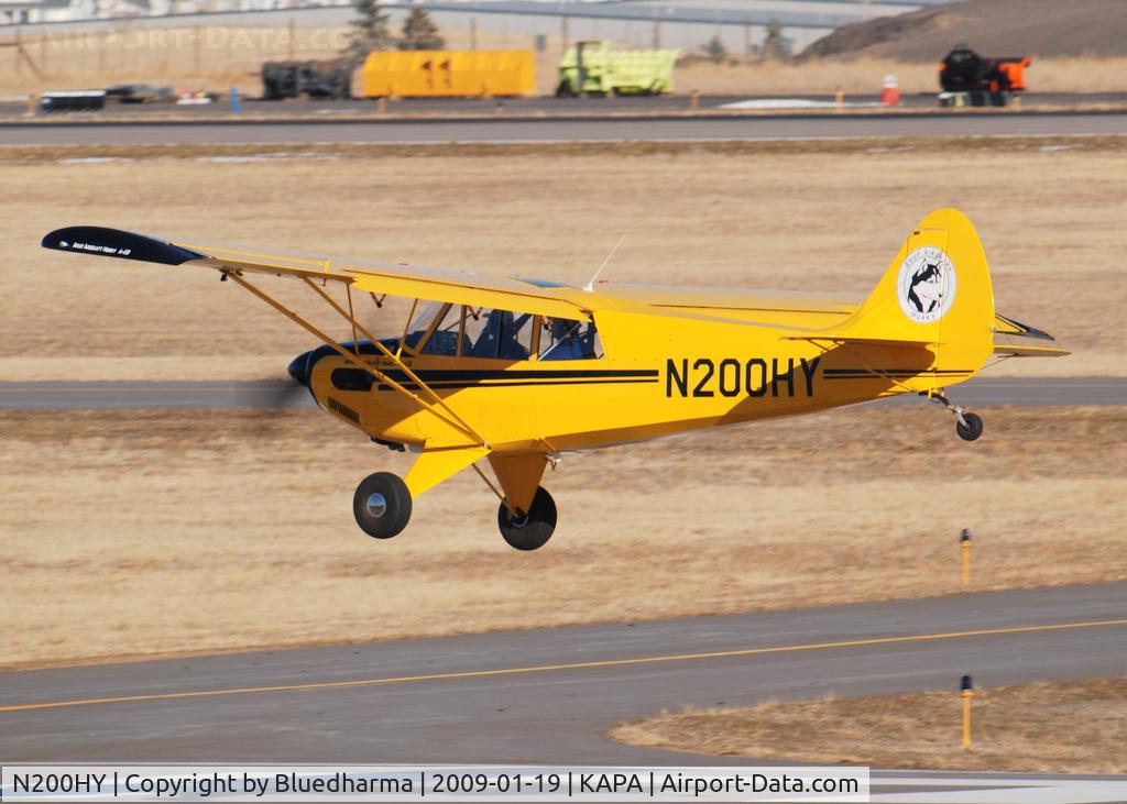 N200HY, 2005 Aviat A-1B Husky C/N 2308, Final Approach to 35L.