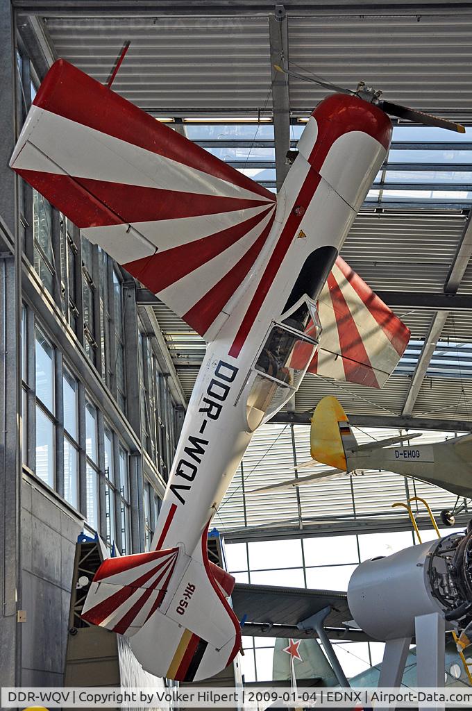 DDR-WQV, Yakovlav Yak-50 C/N 781206, at museum Oberschleissheim