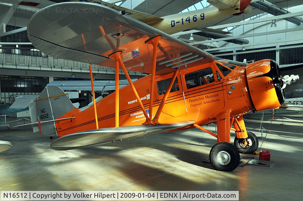 N16512, 1936 Waco YKS-6 C/N 4504, at museum Oberschleissheim
