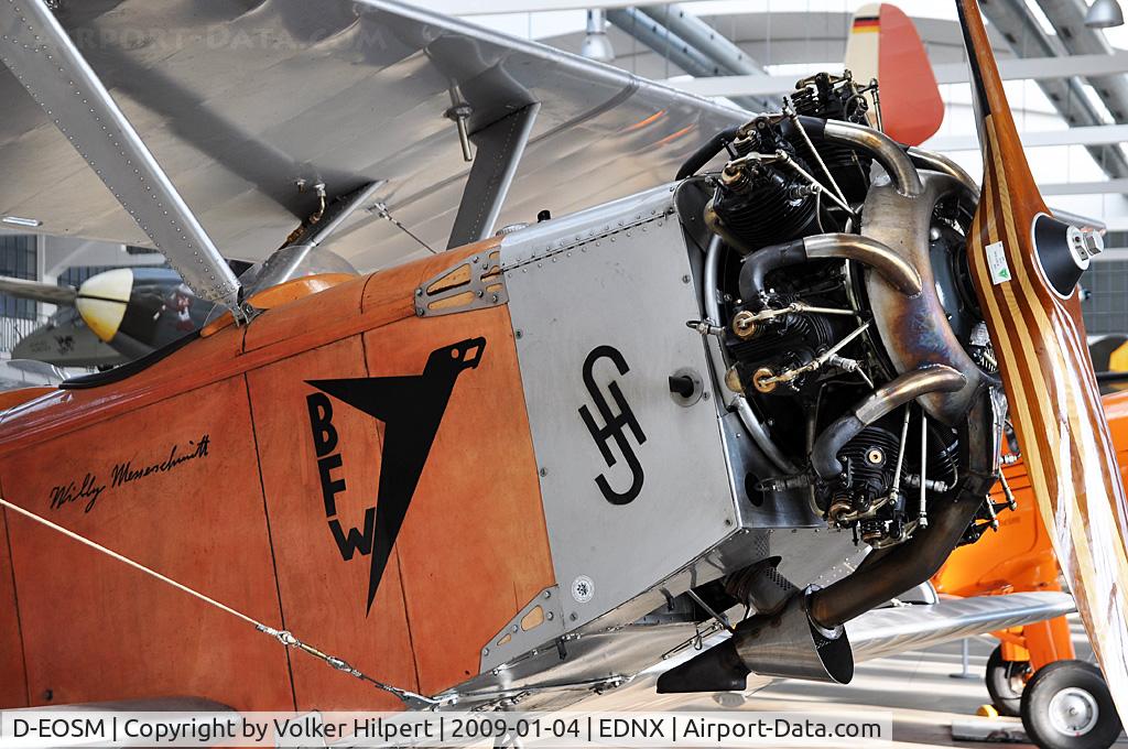 D-EOSM, Udet U.12a Flamingo Replica C/N D-1202, at museum Oberschleissheim