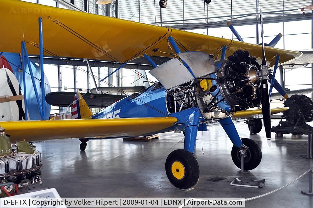 D-EFTX, 1942 Boeing A75N1 (PT17) C/N 75-3475, at museum Oberschleissheim
