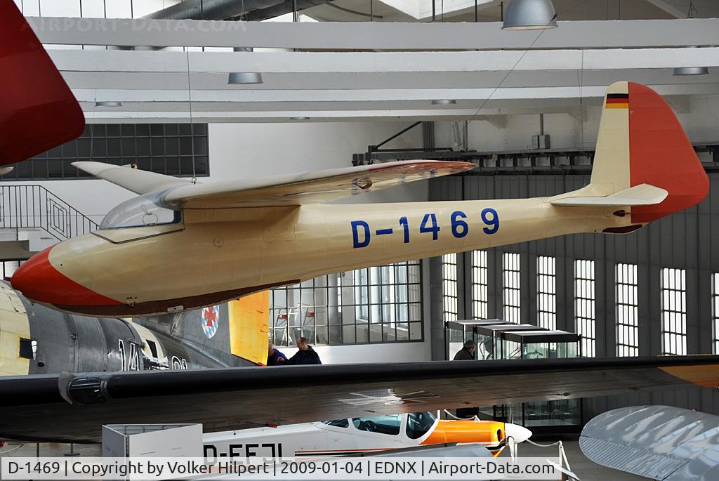 D-1469, 1959 DFS Olympia-Meise C/N Not found D-1469, at Museum Oberschleissheim, Germany