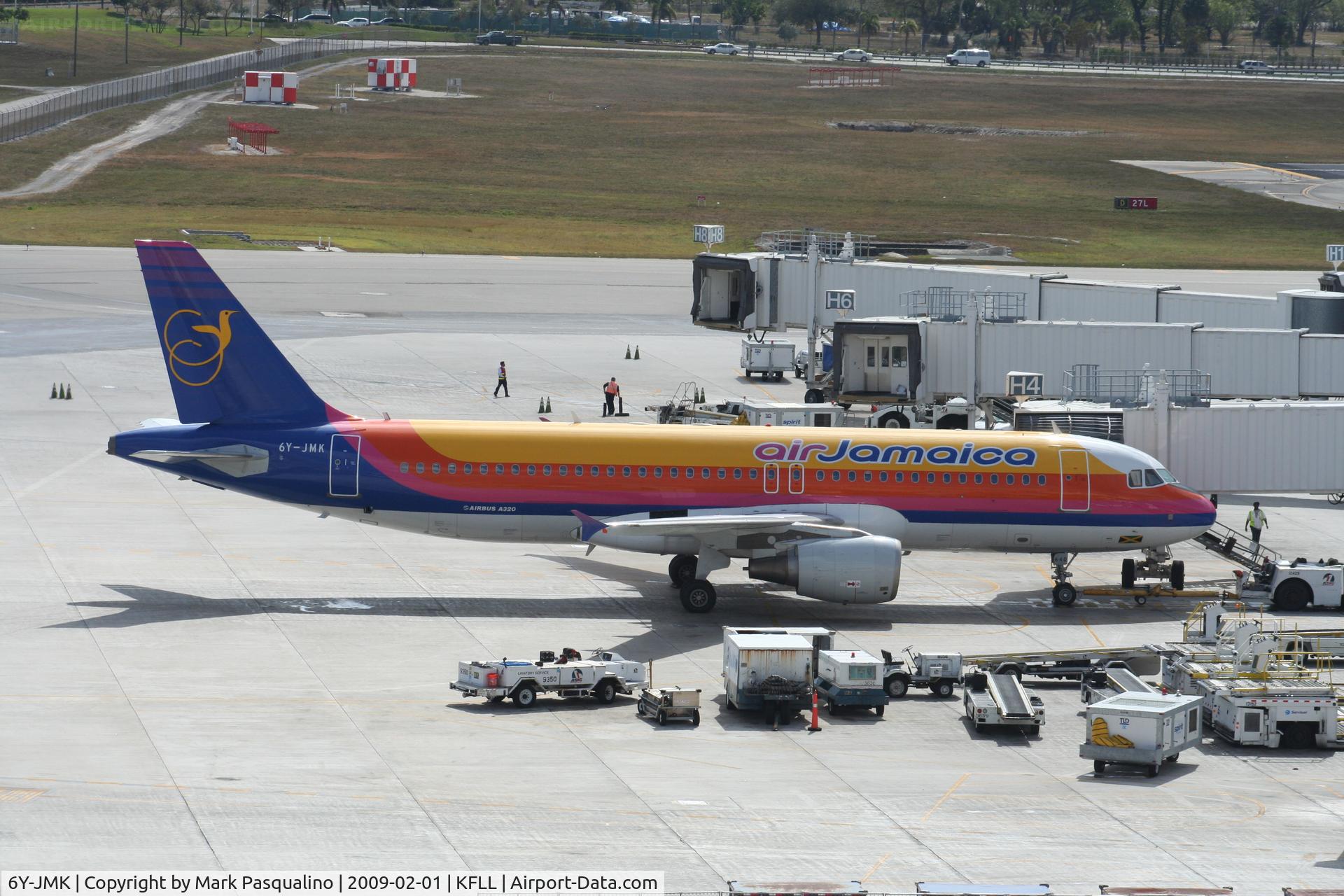 6Y-JMK, 2003 Airbus A320-214 C/N 2048, Airbus A320